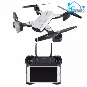 Flycam voi thiet bi dien dieu khien tu xa co ket noi smartphone